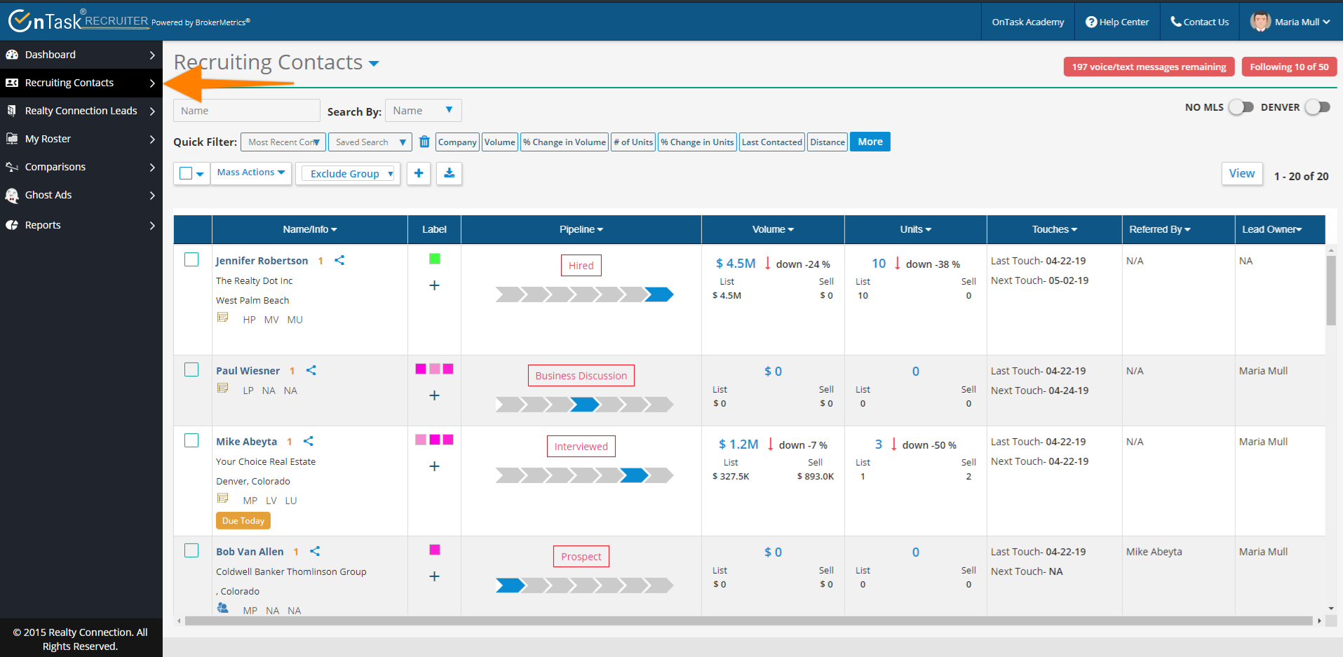 How To Add Individual Or Mass Contacts To A Group – Realty Connection